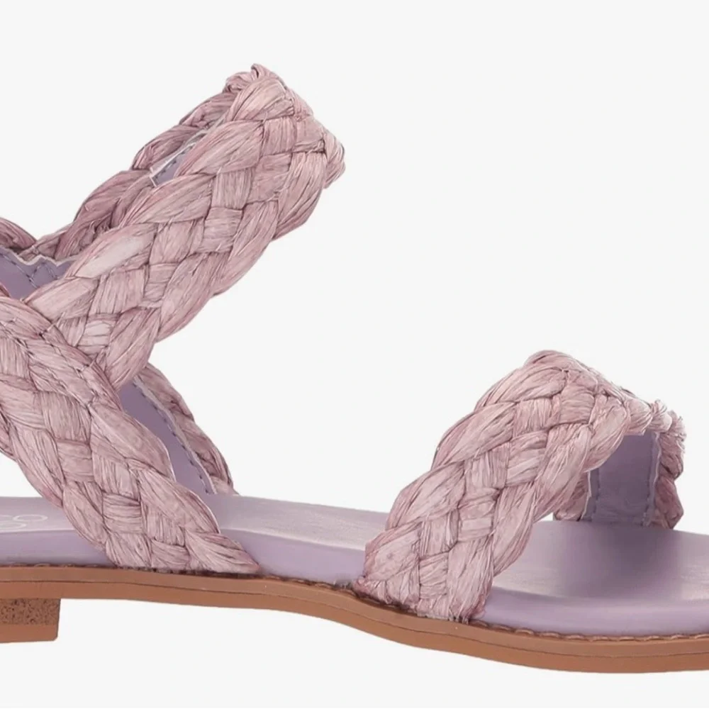 Franco Sarto Braided Lavender Sandals - Picture 6 of 8